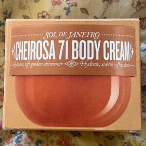 NEW Sol de Janeiro Limited Edition Cheirosa 71 Shimmering Body Cream 8.1fl oz/24